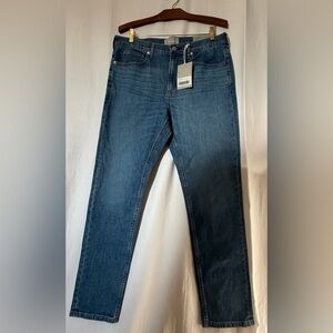 NWT - EVERLANE Men’s Classic Denim Jeans in Slim - Blue - Sz 34 x 30